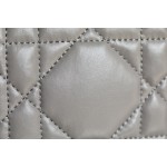 ▪️ DIOR CARO Grey Gunmetal Buckle DR-061