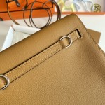 Kelly danse II 22cm evercolor calfskin 2S sesame color silver buckle