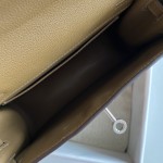 Kelly danse II 22cm evercolor calfskin DO Weimaraner beige silver buckle