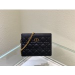 Dior slim DⅠOR CARO woc zipper clutch3102