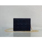 Dior slim DⅠOR CARO woc zipper clutch3102