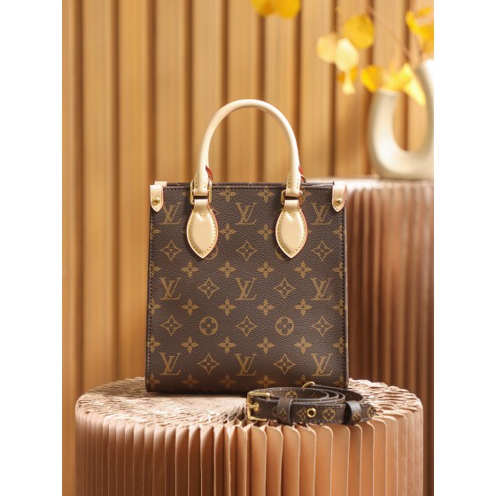 Louis Vuitton 𝐒𝐀𝐂 𝐏𝐋𝐀𝐓 𝐁𝐁 sheet music bag M45847 French original leather 🇫🇷 pure steel hardware