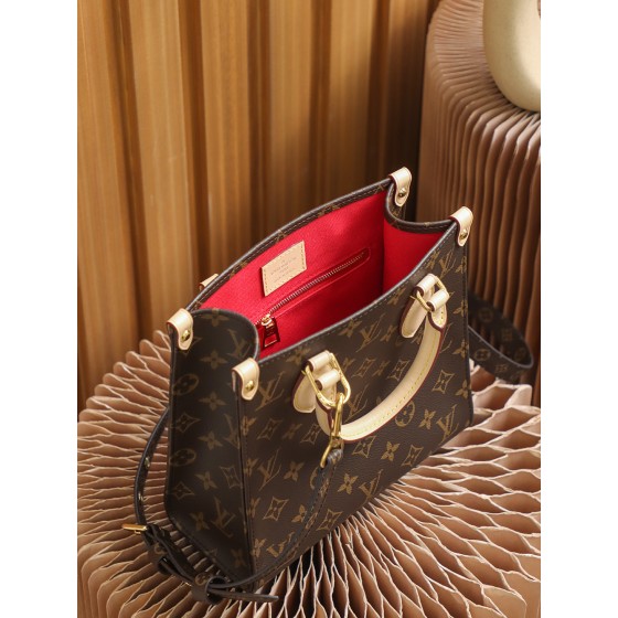 Louis Vuitton 𝐒𝐀𝐂 𝐏𝐋𝐀𝐓 𝐁𝐁 sheet music bag M45847 French original leather 🇫🇷 pure steel hardware