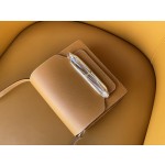 Roulis19 toffee gold evercolor leather