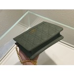 Dior slim DⅠOR CARO woc zipper clutch3102