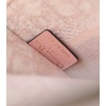 Dior Book Tote Original Oblique Patterned mini-pink