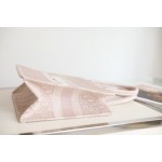 DIOR TOTE Pink Oblique pattern