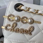 CHANEL Pearl Hairpin Micro Seal Bag Model. 2978