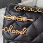 CHANEL Pearl Hairpin Micro Seal Bag Model. 2979