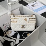 CHANEL Pearl Hairpin Micro Seal Bag Model. 2979