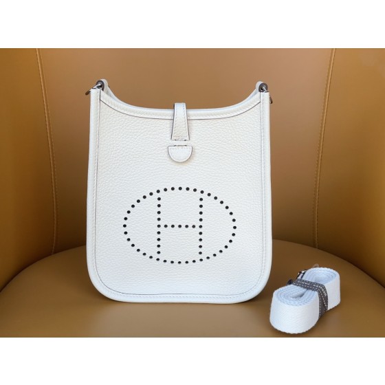Mini Evelyn cream white tc leather