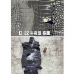 Hermès makes exclusive leather glossy American alligator:2Z midnight blue