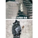 Hermès makes exclusive leather glossy American alligator:6O cypress green