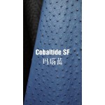 Hermes makes exclusive leather wild South African ostrich leather:R2 Agate Blue