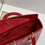 DIOR Lady's latest flip sheepskin seven compartments