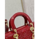 DIOR Lady's latest flip sheepskin seven compartments