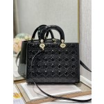 DIOR Lady's latest flip sheepskin seven compartments