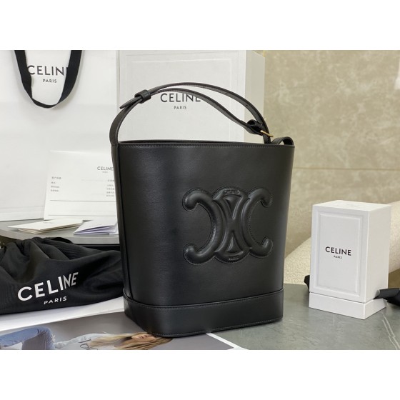 CELINE full leather small bucket model: 198243