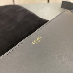 CELINE Full Leather Small Saddle Bag Model: 198263