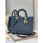 DIOR Lady's latest flip sheepskin seven compartments