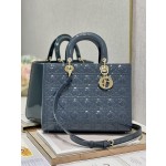 DIOR Lady's latest flip sheepskin seven compartments