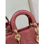 DIOR Lady's latest flip sheepskin seven compartments