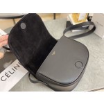 CELINE Full Leather Small Saddle Bag Model: 198263