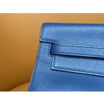 Kelly danse Prussian blue evercolor silver buckle