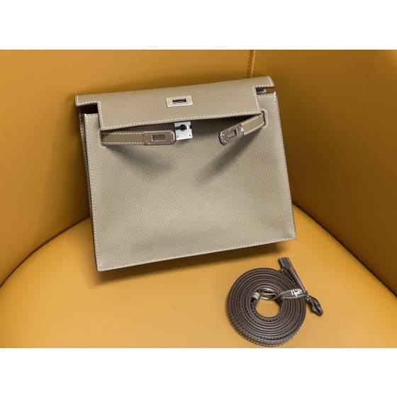 kelly danse elephant grey evercolor silver buckle