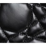 DIOR CARO Black Gilt Buckle DR-061