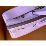 BK25 Caramel Purple Togo Leather Gold Buckle