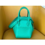 lindy26 velvet green tc leather gold buckle