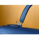 Kelly25 Midnight Blue Togo with Rose Purple