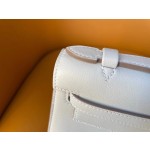 Mini Kelly pearl grey swift