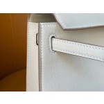 Mini Kelly pearl grey swift