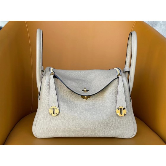 Lindy26 turtledove gray tc gold buckle