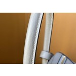 Lindy26 turtledove gray tc gold buckle