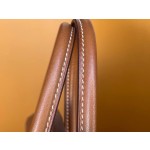 Birkin 25/30 Golden Brown Fubao leather is also the pelleted saddle leather