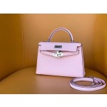 Mini Kelly 2nd generation 3q powder swift leather