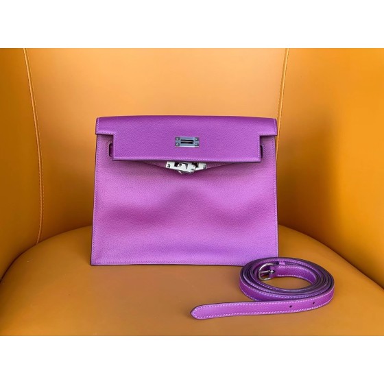 Kelly danse Anemone Purple Silver Buckle