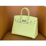 Birkin 25/30 Small chicken yellow epsom outer seam