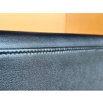 Kelly32 black gold swift leather