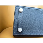 Birkin 25/30 Outer seam epsom leather black gold