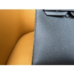 Birkin 25/30 Outer seam epsom leather black gold