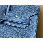 Birkin 25/30 Outer seam epsom leather black gold