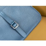 Halzan25 horseshoe wrap silver buckle pine green original TC leather