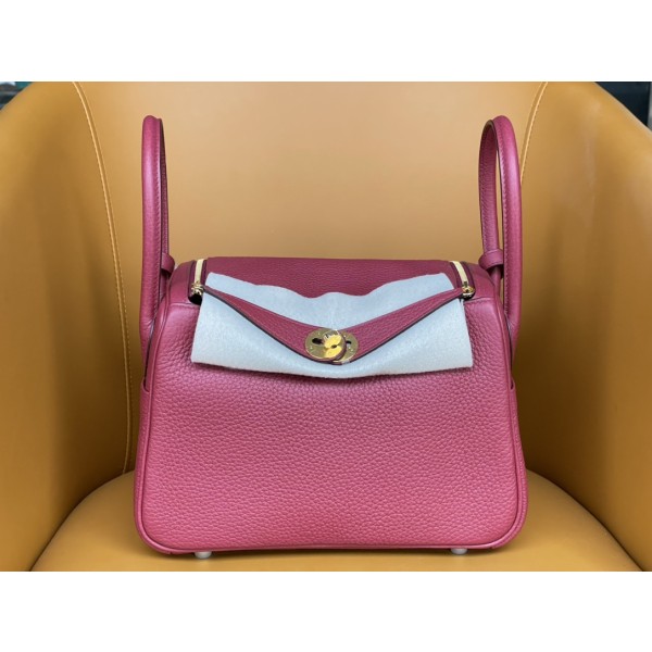 Lindy26 tc Leather Garnet Red