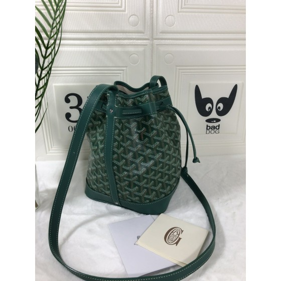 GOYARD drawstring single shoulder bucket bag W29