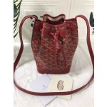 GOYARD drawstring single shoulder bucket bag W29