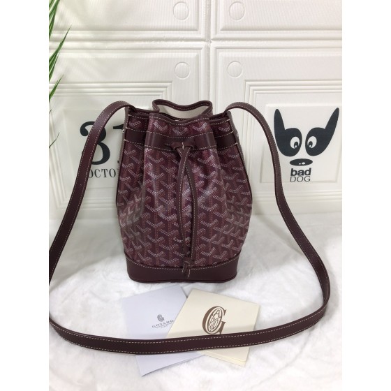 GOYARD drawstring single shoulder bucket bag W29